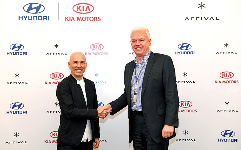 Arrival, Hyundai y Kia se asocian para desarrollar vehículos eléctricos comerciales de segunda generación
