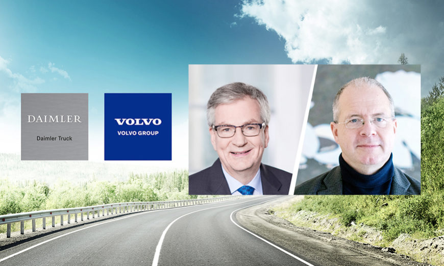 Daimler Truck AG y Volvo Group comparten la visión de soluciones de transporte sostenible