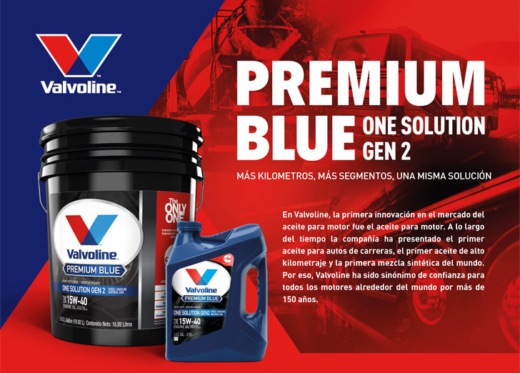 Valvoline Premium Blue One Solution Gen 2