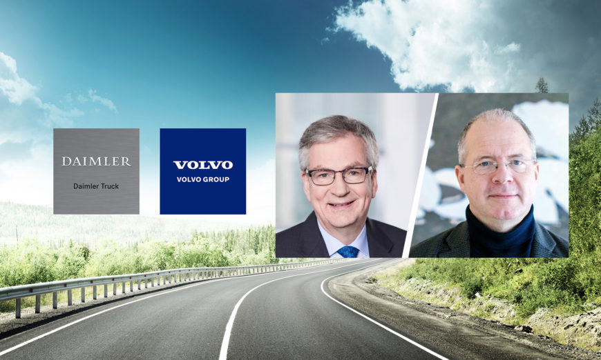 Daimler Truck AG y Volvo Group comparten la visión de soluciones de transporte sostenible
