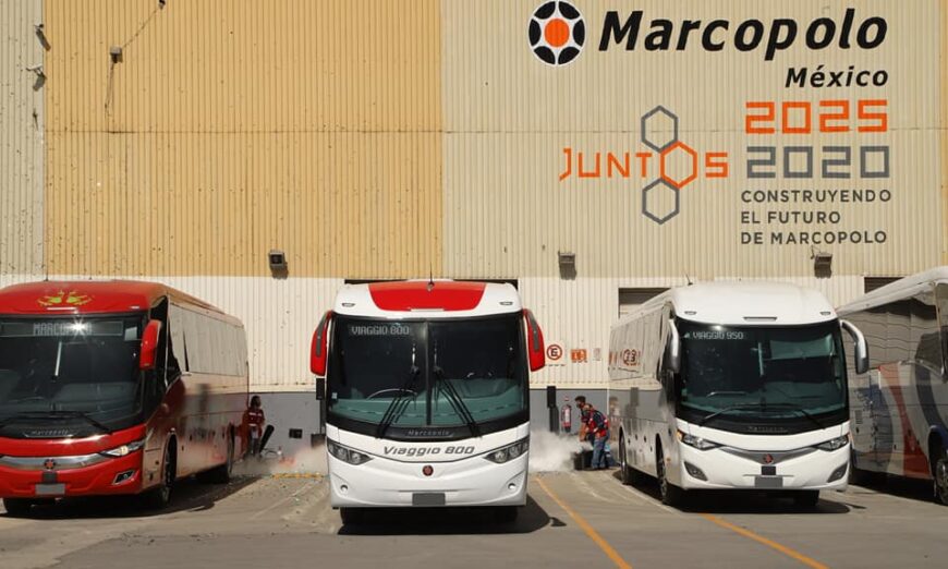 Marcopolo no se detiene y lanza al mercado mexicano el nuevo Viaggio 800