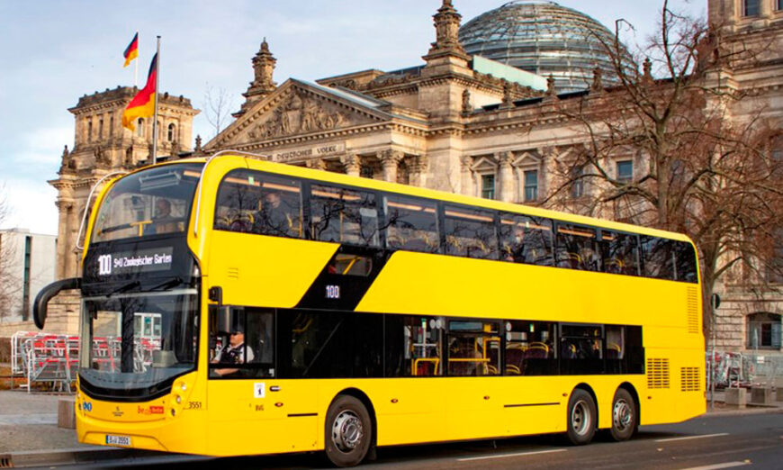 Berliner Verkehrsbetriebe (BVG) empresa pública de transportes de Berlín, pone a rodar 198 autobuses DD