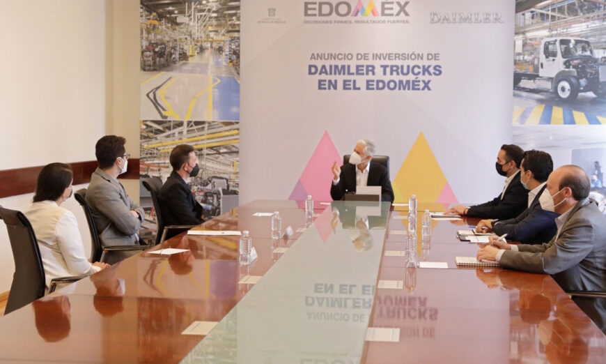 Daimler Trucks México invertirá más de 30 millones de dólares en su planta en Santiago Tianguistenco, Estado de México.