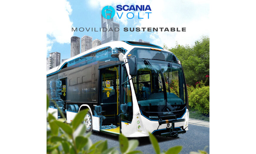 Scania lanza su primer autobús eléctrico en México