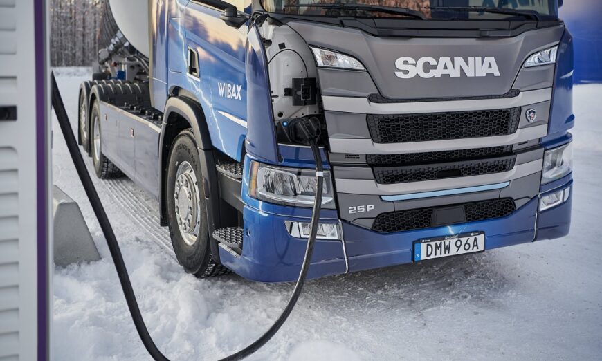 Scania arranca operaciones en Suecia con un camión eléctrico de 64 toneladas