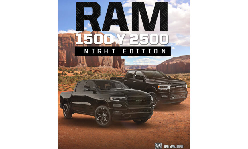 RAM introduce el paquete “Night Edition” en las versiones 1500 y 2500 Limited 2022