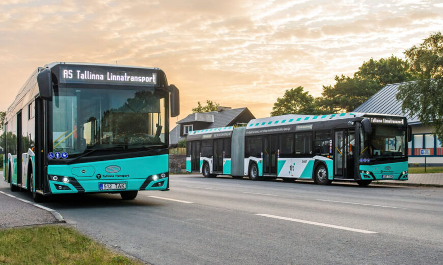 Autobuses Urbino CNG Solaris darán servicio en Estonia