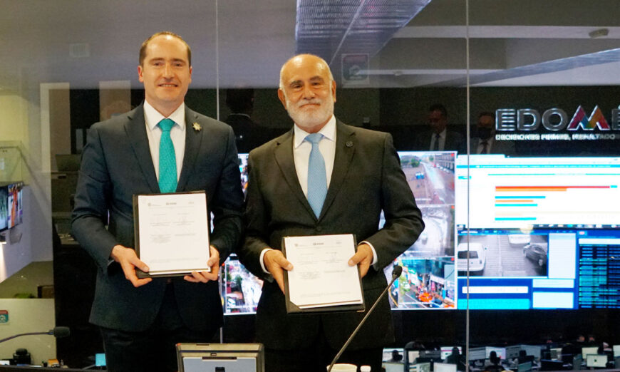 CANACAR firma convenio con SS-EDOMEX para fortalecer la seguridad en el autotransporte