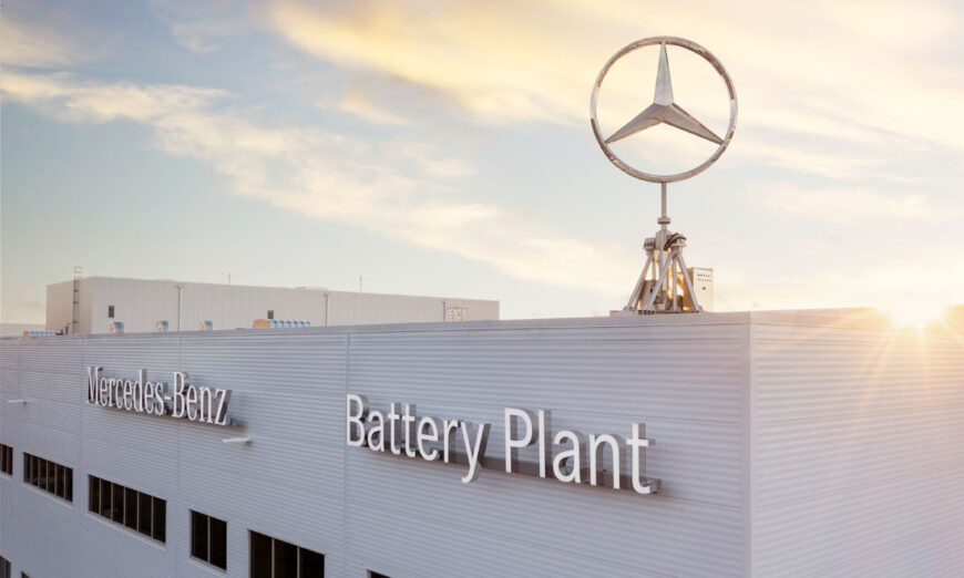 Mercedes-Benz acelera su estrategia de electrificación con la nueva planta de baterías en Tuscaloosa, Alabama