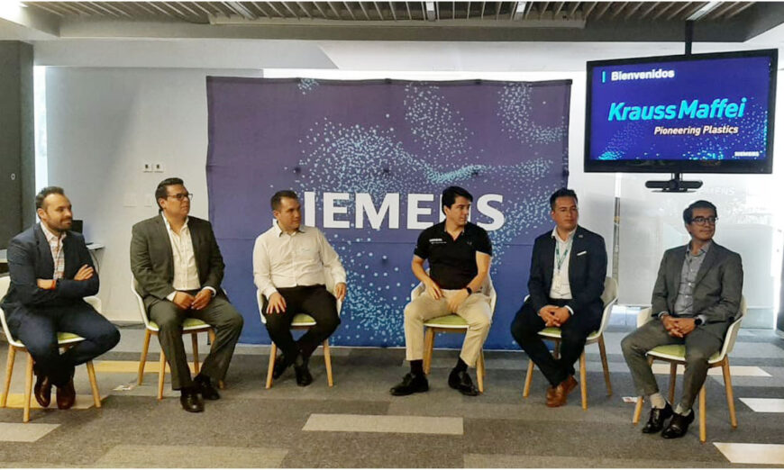 Siemens une esfuerzos con KraussMaffei México para potenciar la digitalización en la industria del plástico