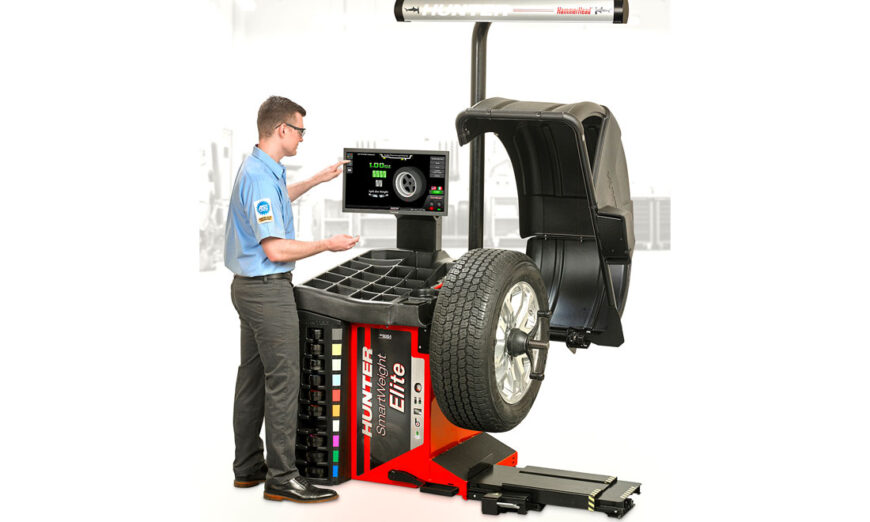 Hunter Engineering presenta el balanceador de ruedas SmartWeight® Elite, lo último en simplicidad y eficiencia
