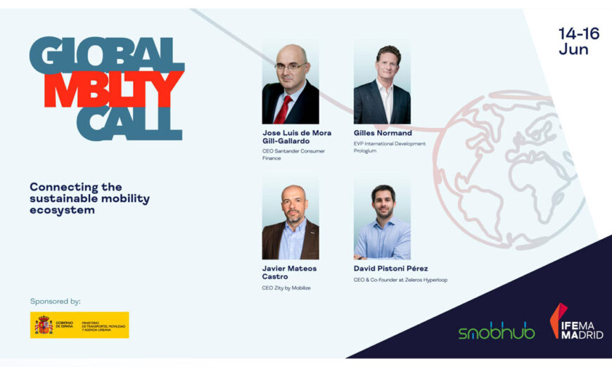 El papel del sector financiero en la movilidad sostenible, el futuro del transporte interurbano y de las baterías en la movilidad eléctrica, en Global Mobility Call