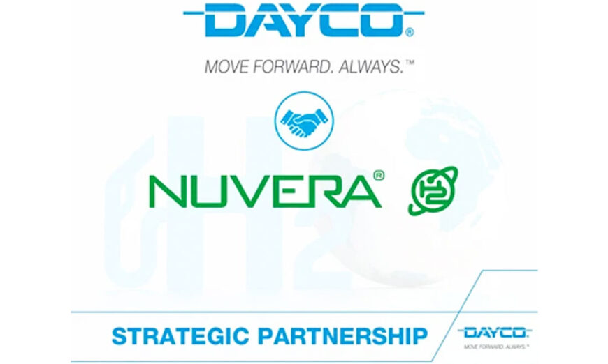 Dayco se asocia con Nuvera para ofrecer soluciones integrales para vehículos de pila de combustible