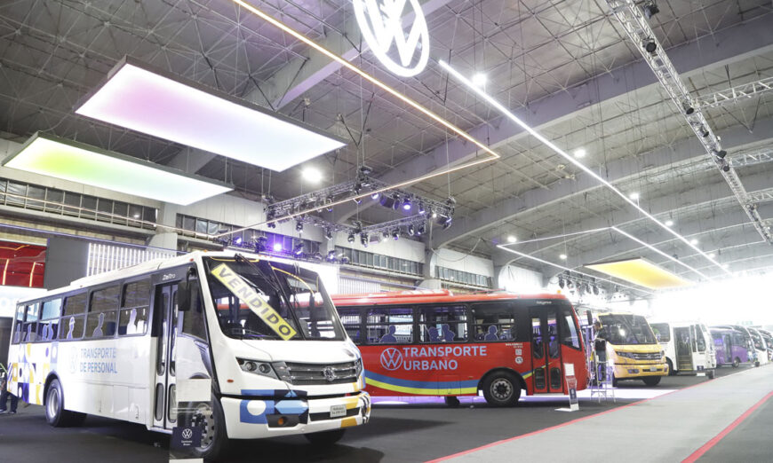 Volkswagen Camiones y Buses y MAN mostraron en el marco de Expo Foro 2022 “Más de 100 años transportando a México”, su cartera de productos para el segmento de pasaje