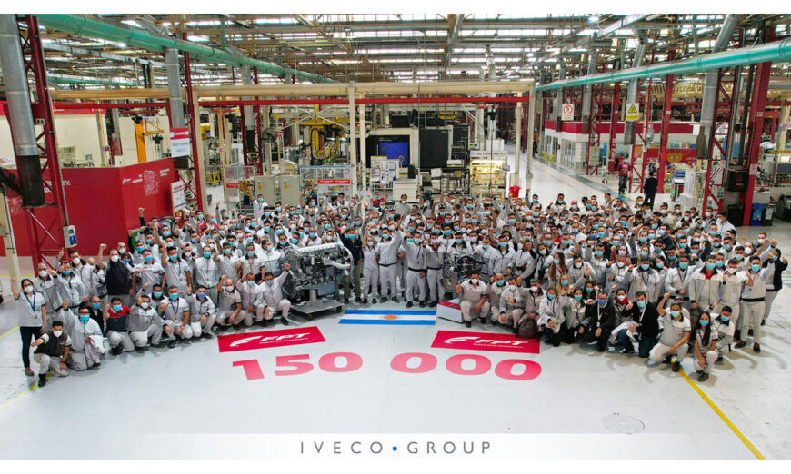 FPT Industrial de grupo Iveco suma 150.000 motores fabricados en Córdoba