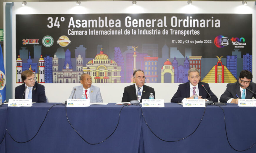 La 34ª Asamblea General Ordinaria de la CIT se llevó a cabo en el marco de la Expo Foro 2022