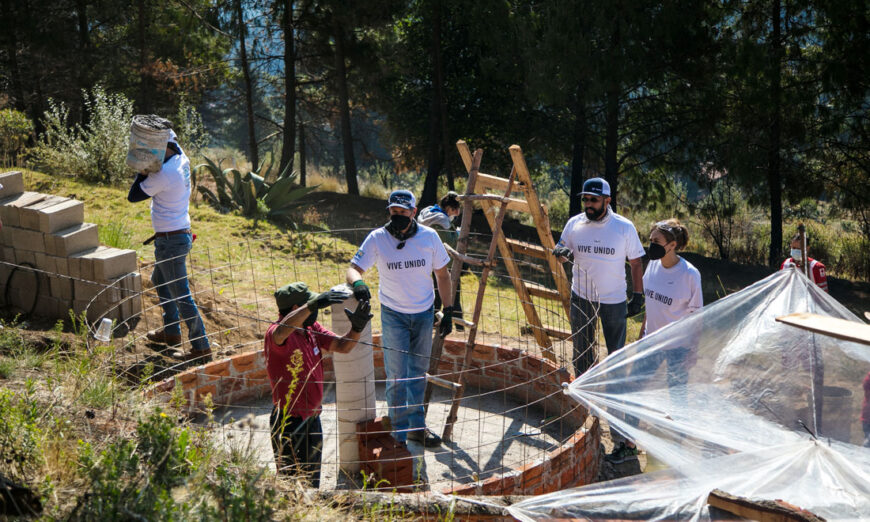 Valero y Fondo Unido-United Way México realizan jornadas de voluntariado en comunidad de Huixquilucan, Estado de México
