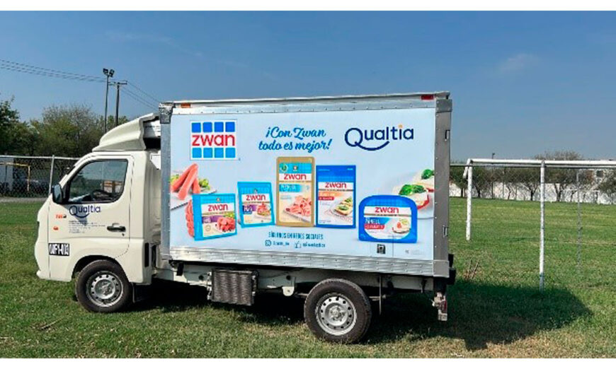 FOTON ya es parte de las unidades ayudando a Qualtia a distribuir alimentos de calidad