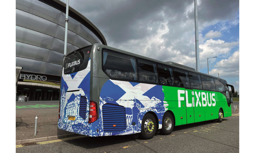 FLixBus ha anunciado su entrada al mercado doméstico escocés, lanzando una nueva ruta diaria entre Glasgow y Aberdeen