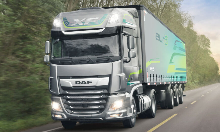 DAF Caminhões Brasil lanza las líneas de camiones CF y XF Proconve P8/Euro 6 en la 23ª edición de Fenatran