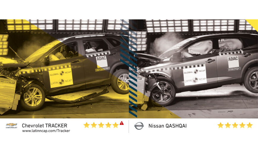 Chevrolet y Nissan se unen al nuevo club 5 estrellas de Latin NCAP 