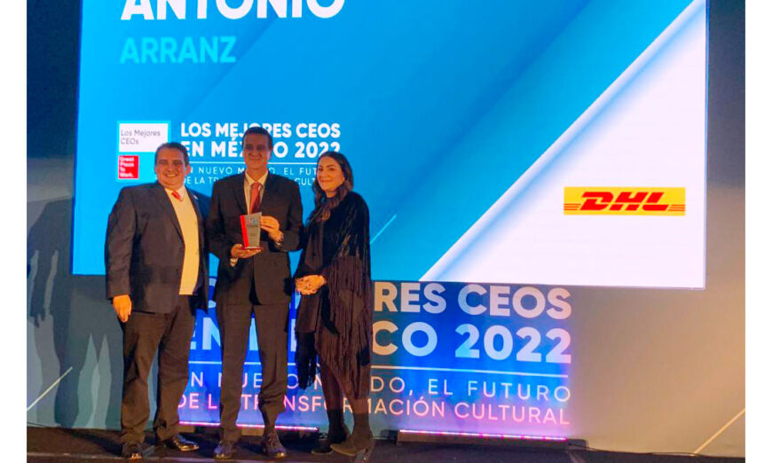 Antonio Arranz, director ejecutivo de DHL Express México, es elegido por el GPTW como uno de “Los Mejores CEO’s de México 2022”