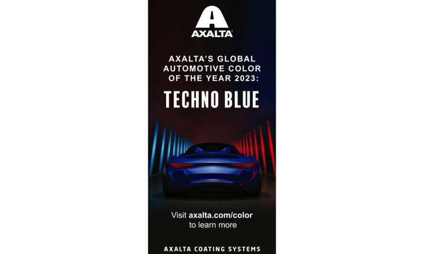 Axalta anuncia el Color Automotriz del Año 2023 – Techno Blue