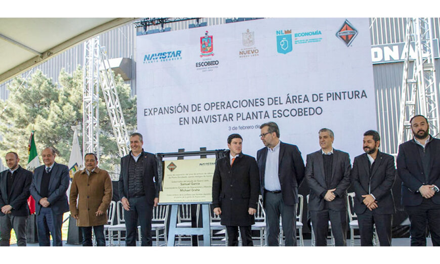Navistar México invierte US 120 millones en Planta Escobedo