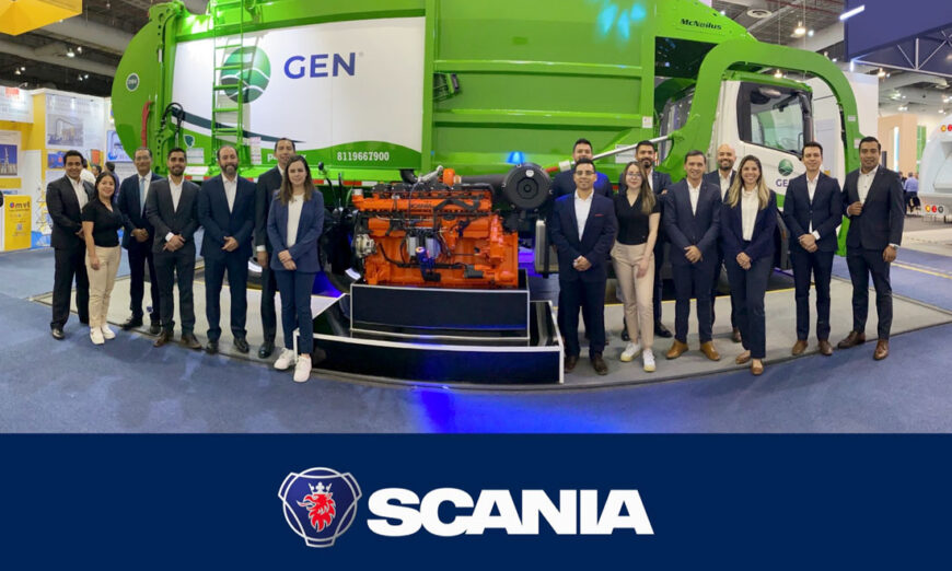 Scania México presenta oficialmente soluciones de transporte y servicios en gestión de residuos