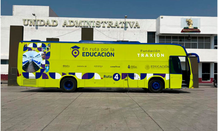 Fundación Traxión va contra rezago con Cuarta Ruta por la Educación en Edomex