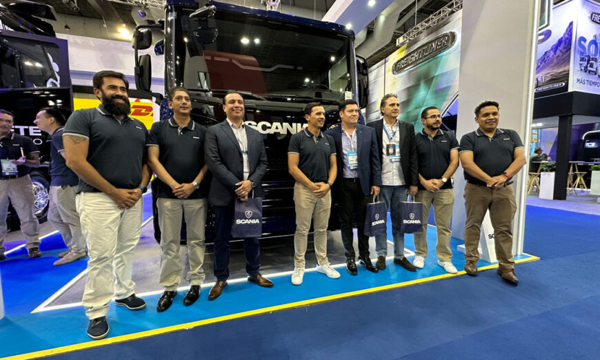Scania México entrega unidades a Transportes Alemán Estrella