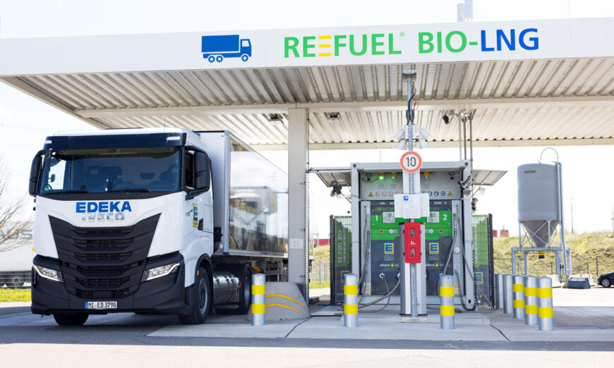 La cadena alemana de supermercados EDEKA compra camiones IVECO S-WAY LNG