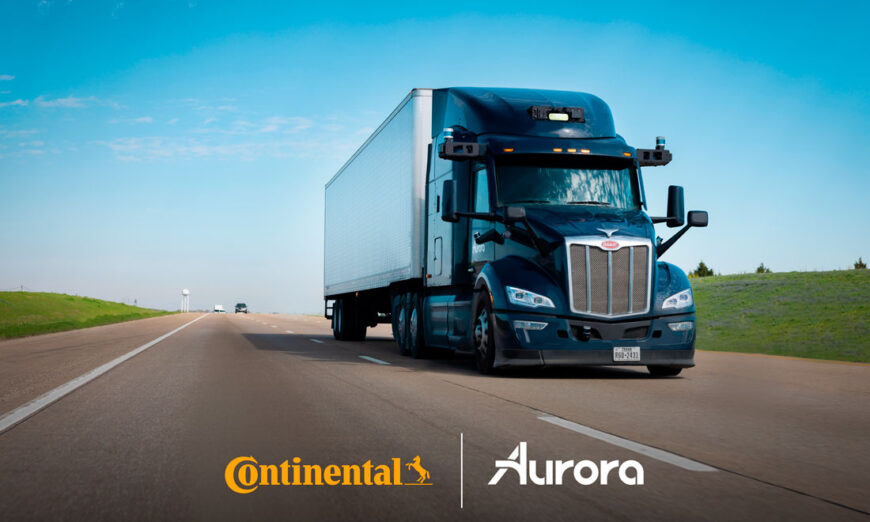 Los camiones autónomos ahora son comercialmente escalables Continental | Aurora se asocian para hacerlo posible