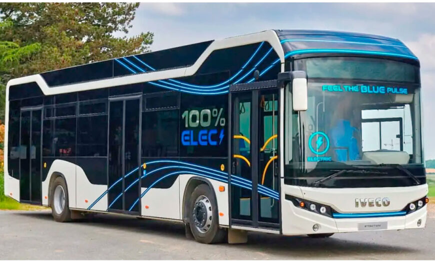 Iveco Bus presentó el Crossway LE Elec