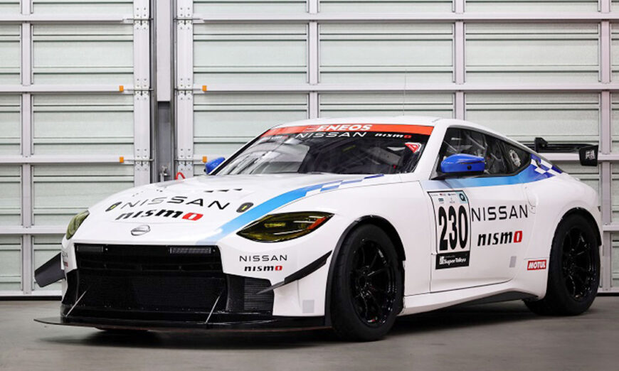 Nissan Z Racing Concept, sin emisiones de carbono, participó en las 24 horas NAPAC Fuji SUPER TEC