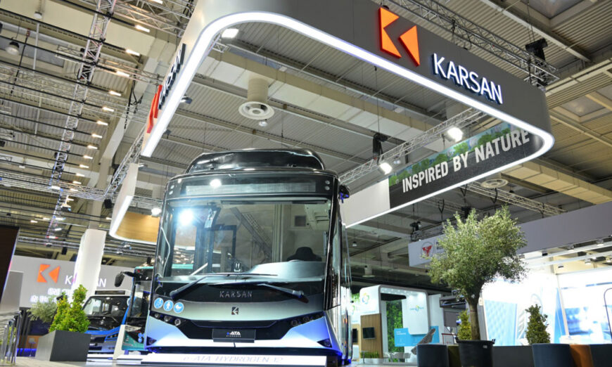 El confort del hidrógeno en el transporte público otorga a Karsan un premio mundial