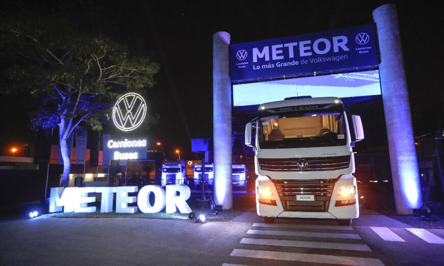 Camión VW Meteor desembarca en Paraguay