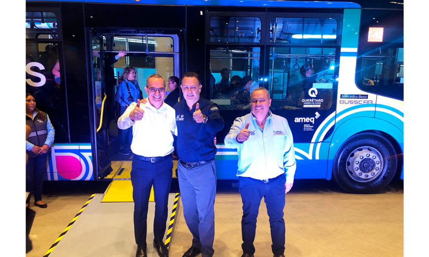 Con Mercedes-Benz Autobuses el futuro de la Movilidad en Querétaro está garantizado