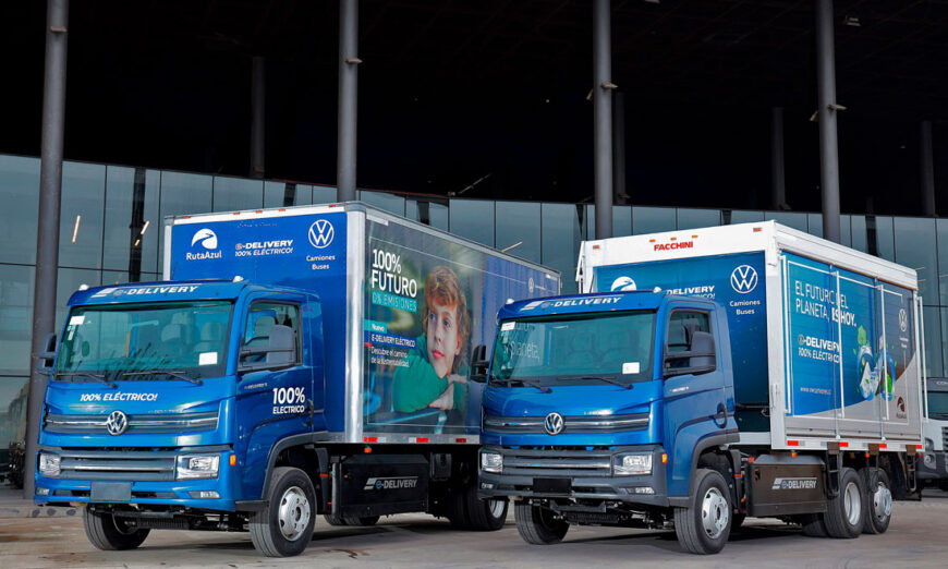 Volkswagen Camiones y Buses refuerza su estrategia sostenible con la llegada del e-Delivery en Chile