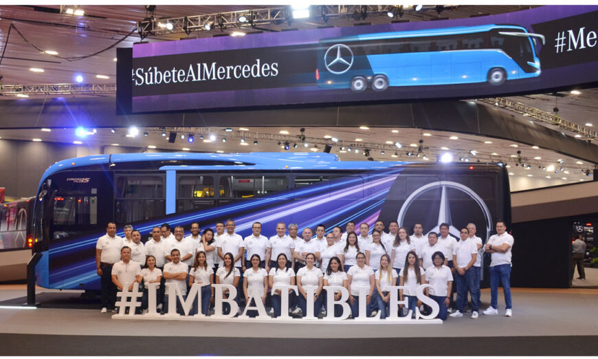 Mercedes-Benz Autobuses refrendo durante la edición 20 de Expo Transporte ANPACT su compromiso de brindar soluciones integrales de movilidad