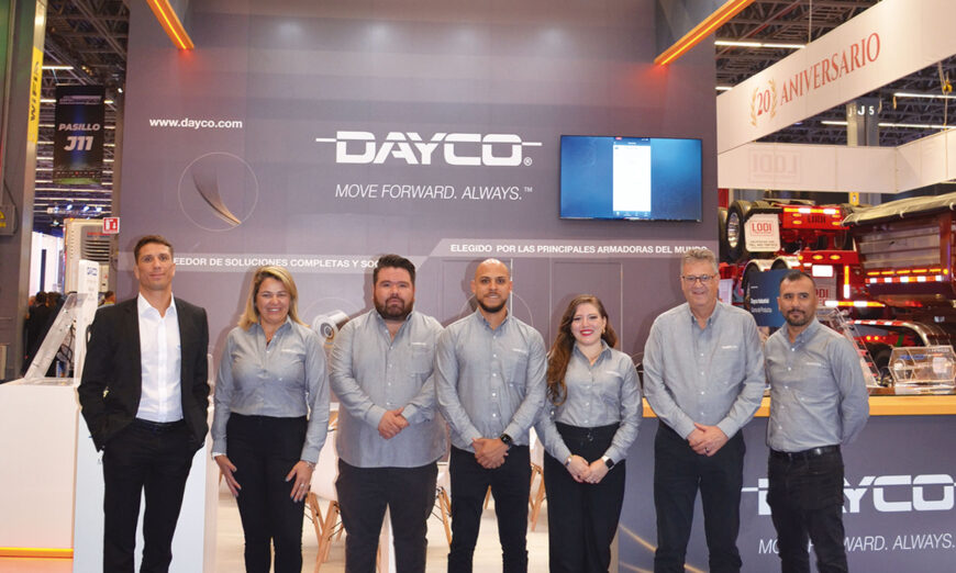 Dayco Products lanza en Expo Transporte su nueva línea de tensores para los motores DD13 y DD15