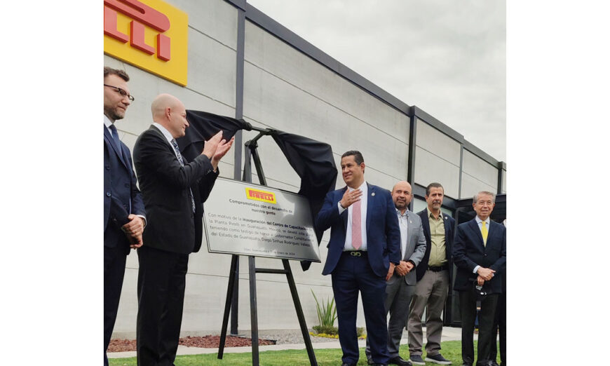 Pirelli México celebra la producción de cincuenta millones de neumáticos y la inauguración del primer centro de entrenamiento en la planta de Silao