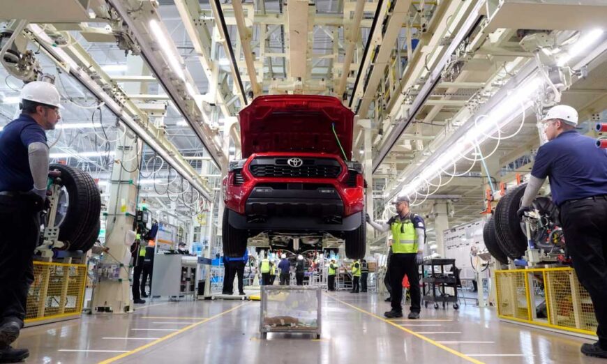 Toyota de México inició la producción de la cuarta generación de Tacoma