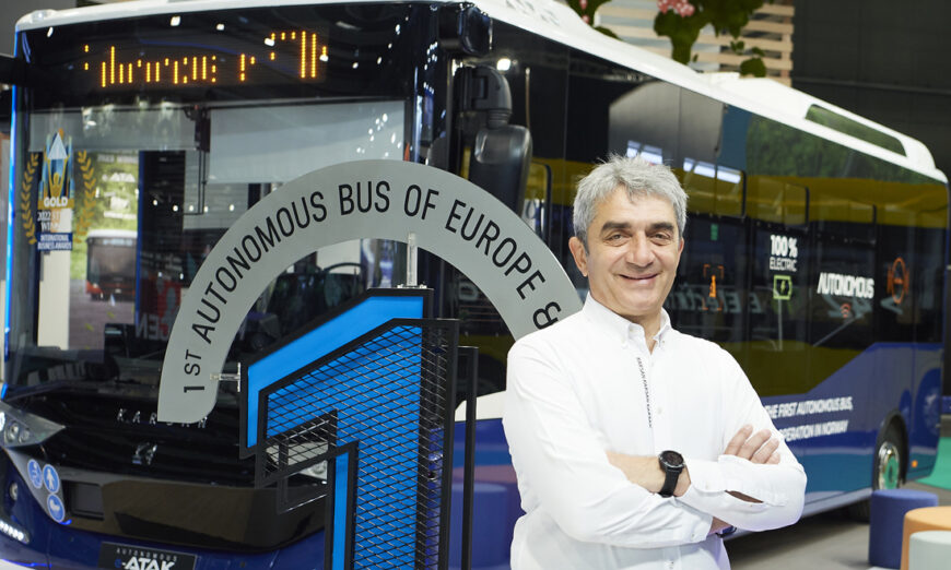 Karsan la primera marca en transporte público autónomo en traslados al aeropuerto, con el e-ATAK autónomo