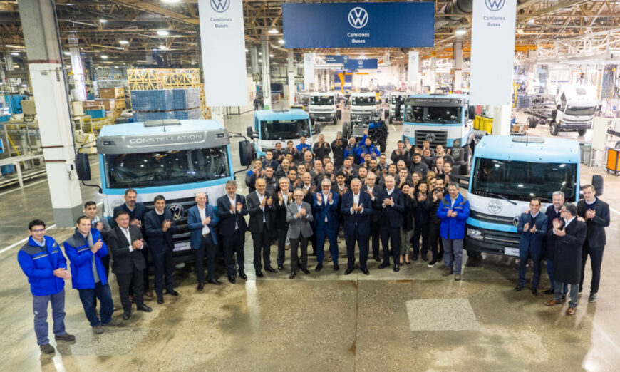 Volkswagen Camiones y Buses intensifica estrategia internacional con producción en Argentina