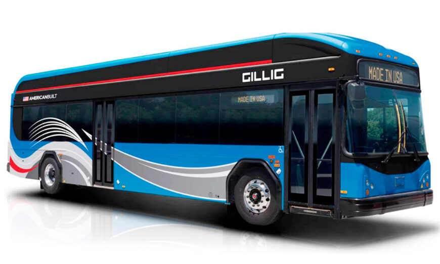 GILLIG, un fabricante líder de autobuses de transporte pesado en los Estados Unidos anunció la expansión de su línea de productos de cero emisiones