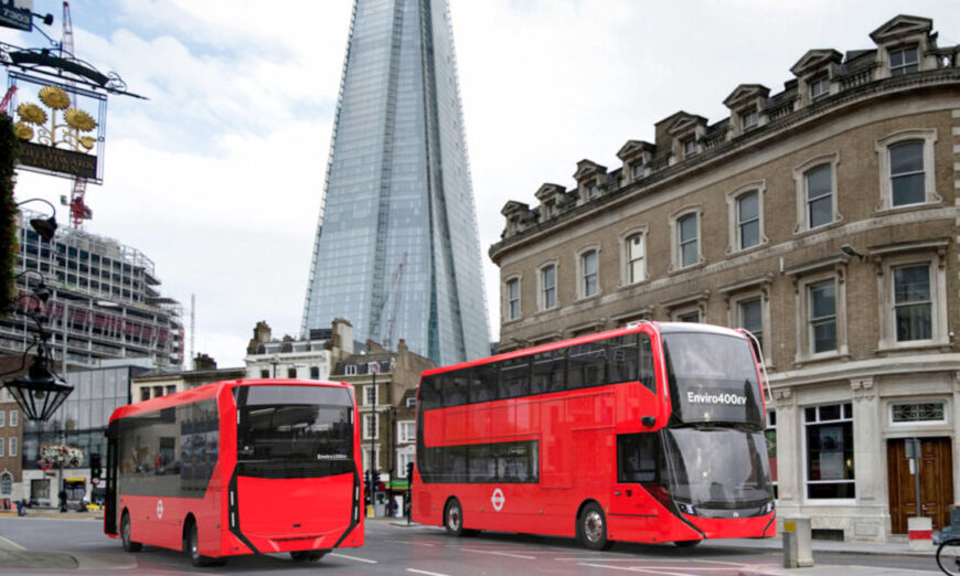 41 autobuses eléctricos Alexander Dennis de próxima generación con destino a Londres con pedido de Stagecoach