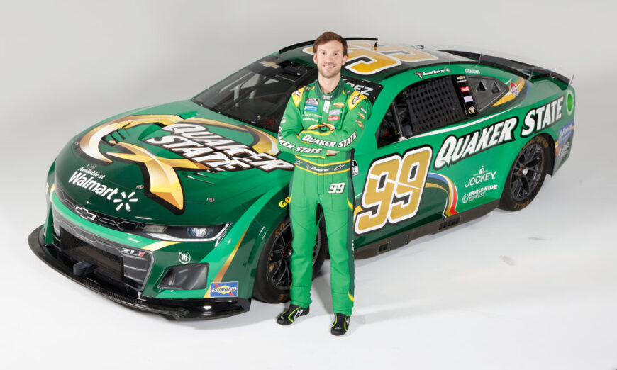 Daniel Suárez sube al pódium en Quaker State 400 de Atlanta