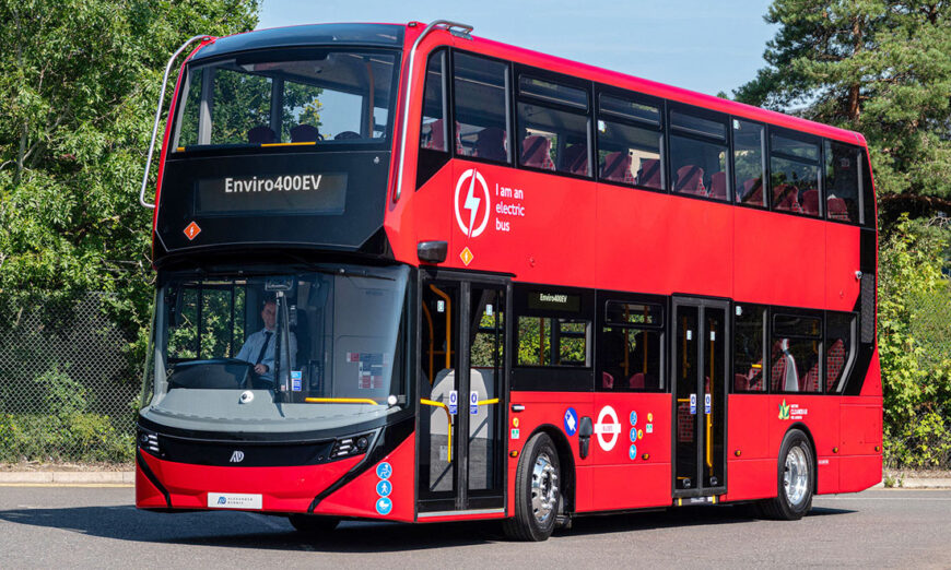 Alexander Dennis presenta su autobús DD denominado Enviro400EV de última generación