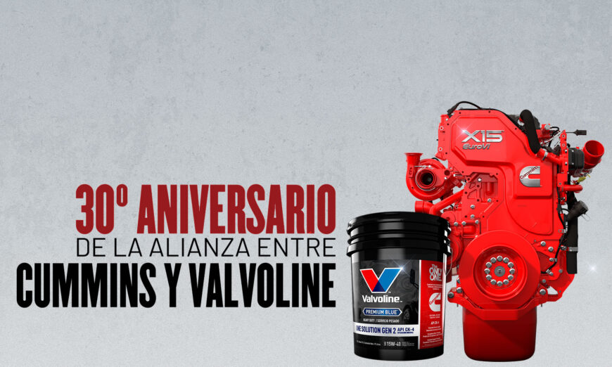 Celebración del 30º ANIVERSARIO de la Alianza entre Cummins y Valvoline